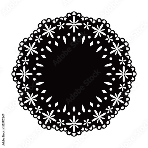 Sweet Cute Lace Fabric Decorative Elements, Elegant Vector Design