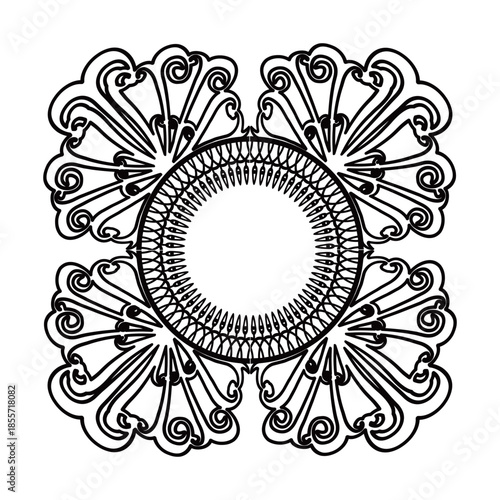 Sweet Cute Lace Fabric Decorative Elements, Elegant Vector Design
