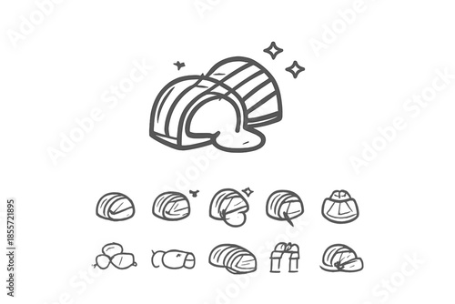 Stylized Food Icons