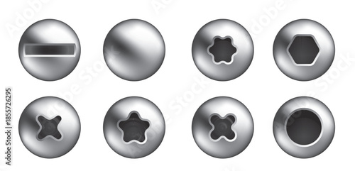 NAIL HEAD REALISTIC VECTOR