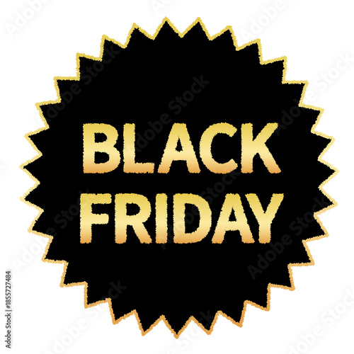 ブラックフライデーのイラスト