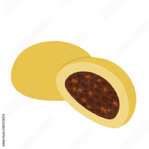 カレーまんのイラスト