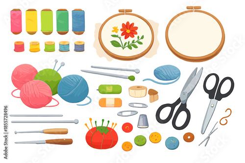 Sewing and Crafting Supplies Collection