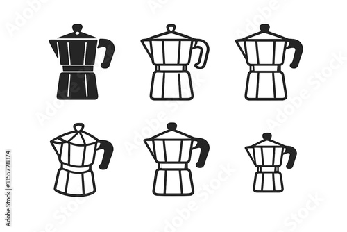 Moka Pot Icons