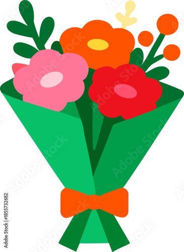 졸업 축하 벡터 아이콘 세트