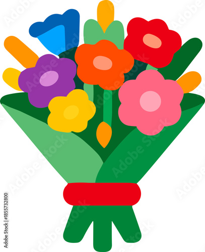 졸업 축하 벡터 아이콘 세트