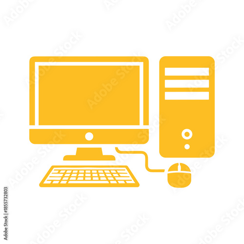 Computer Vector Illustration