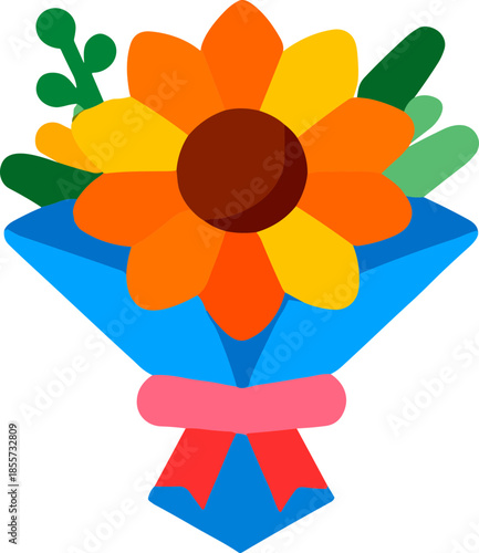 졸업 축하 벡터 아이콘 세트