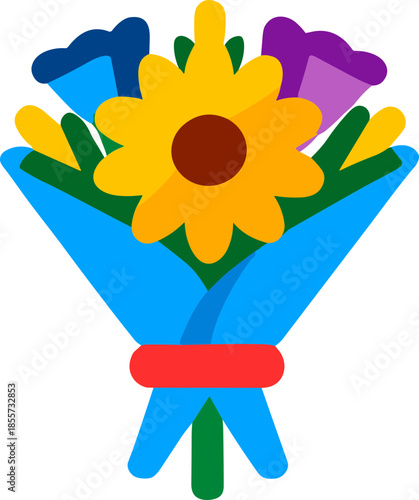 졸업 축하 벡터 아이콘 세트