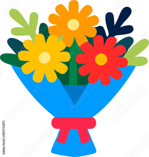 졸업 축하 벡터 아이콘 세트