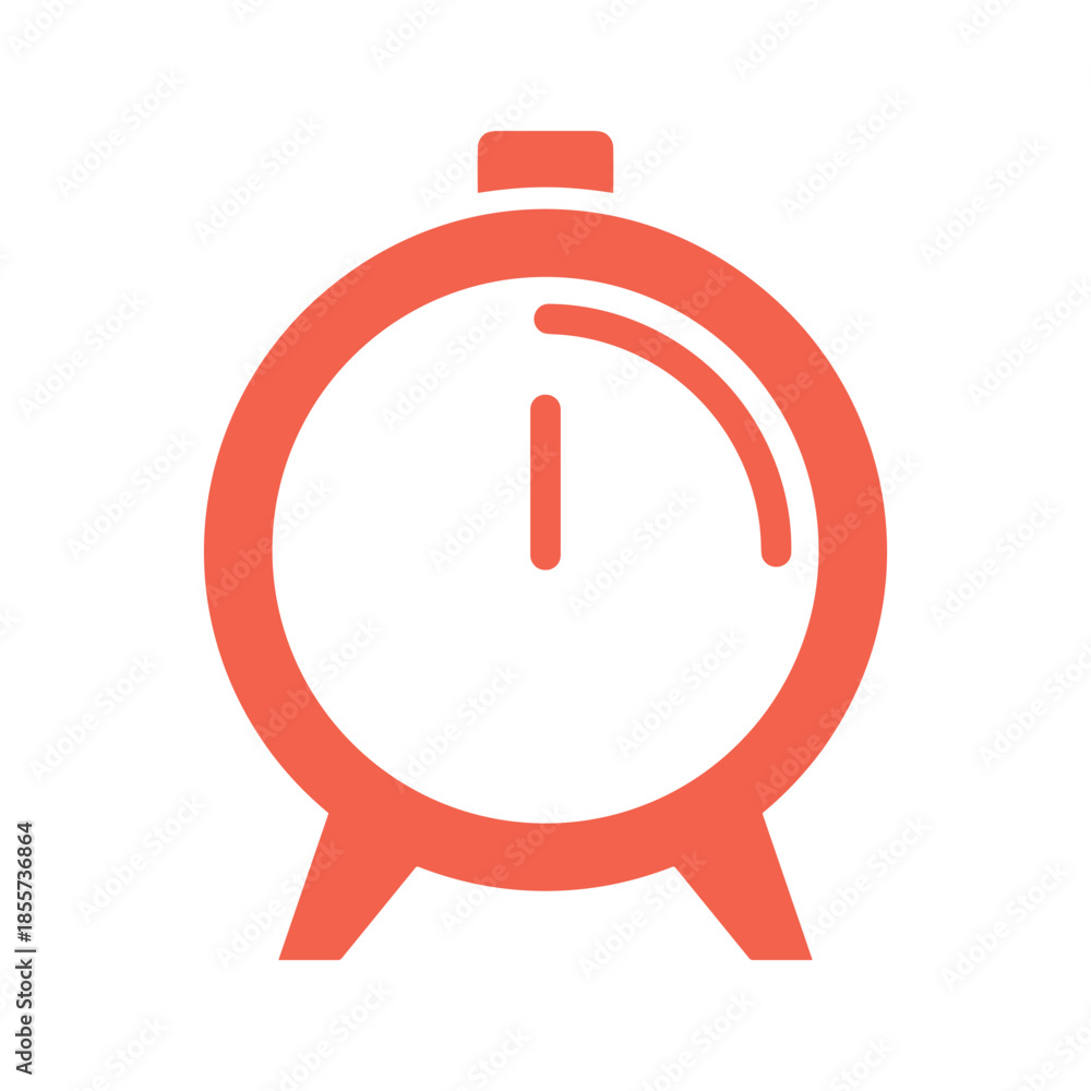 Obraz premium Clock Icon Vector