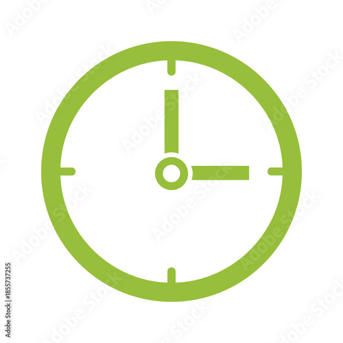 Free Download Clock Vector Illustration - GFXLoad