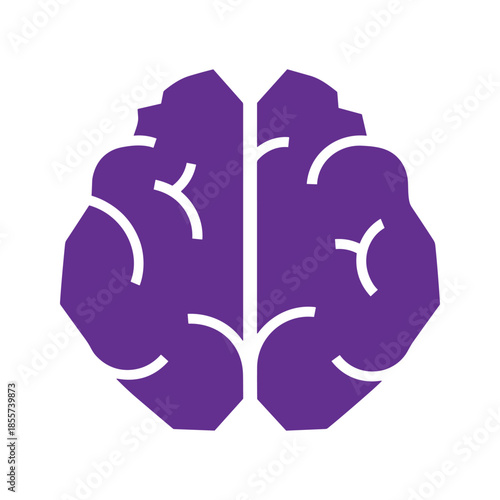 Brain Icon Vector Illustration