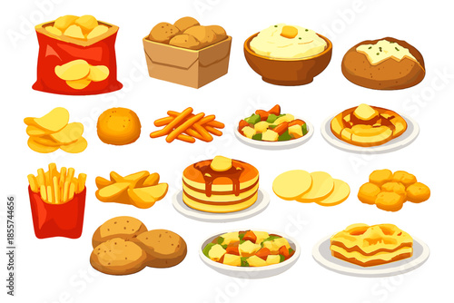 Potato Dishes Assortment