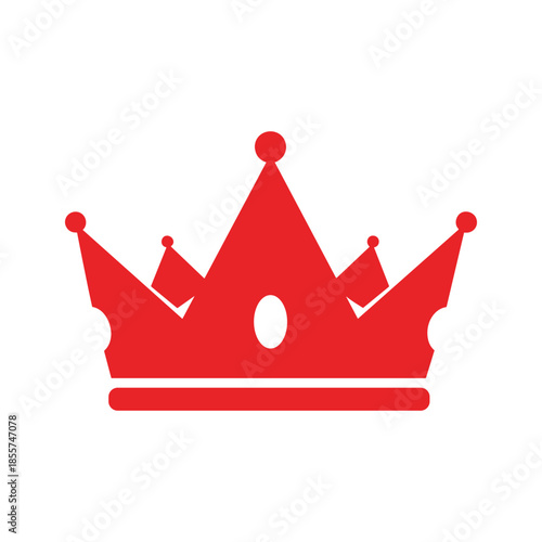 Red Crown Vector Illustration