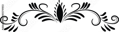  Elegant black dividers , Vintage ornamental decorative lines and borders. Black and golden vector elements for wedding invitations, certificates, and menu design and different art works