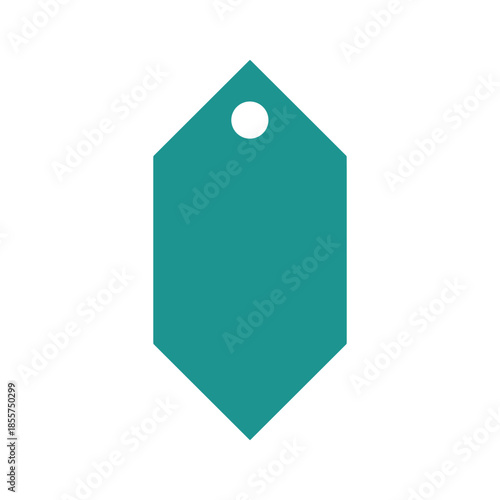 Teal Tag Icon