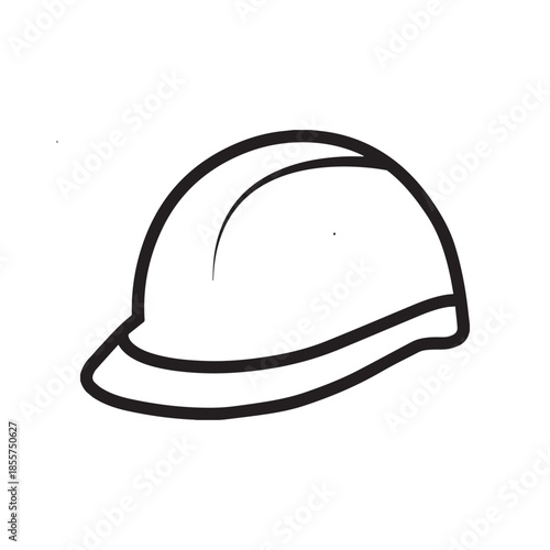 vector illustration of a helmet