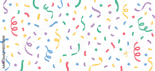 confetti festive pattern seamless repeat for event stationery