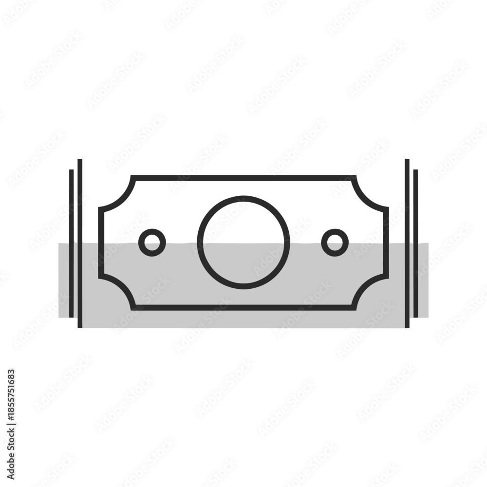 Obraz premium Money Icon Vector Illustration