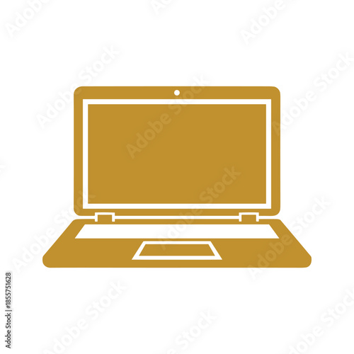 Laptop Icon Illustration