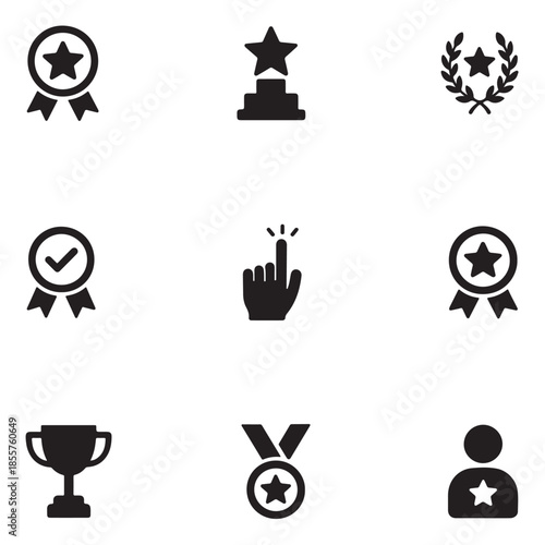 Business icon set