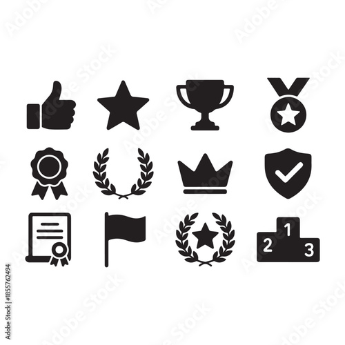 Business icons set