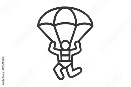 Skydiver Icon