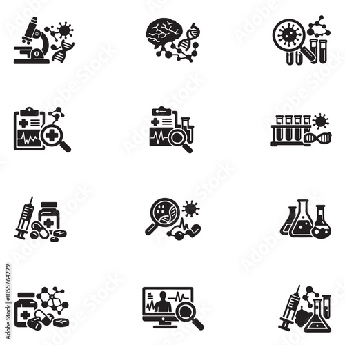 set of vector icons