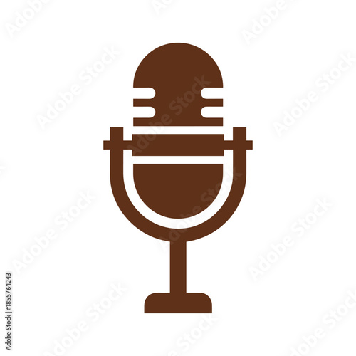 Vintage Microphone Icon