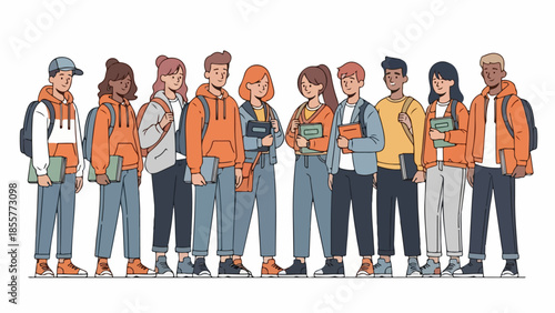 Creative Process and Idea Generation Concept with Abstract Symbols and a Large Pencil Illustrating Innovation and Design Thinking