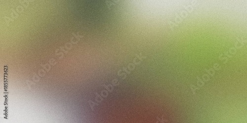 Subtle grainy gradient texture background with green, brown, and light color transitions effect