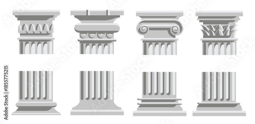 roman column icons
