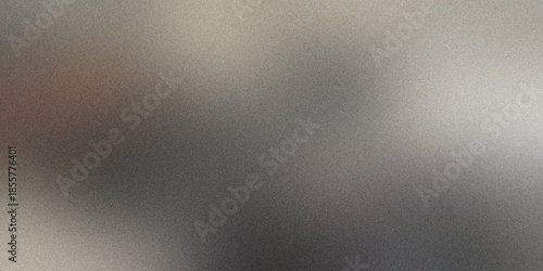 Subtle silver and grey gradient noise texture with metallic granular effect abstract art