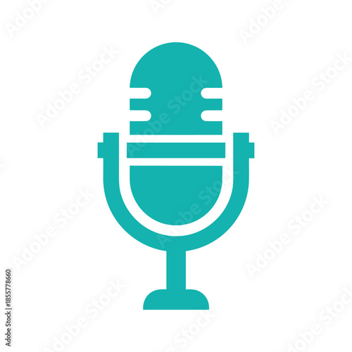 Microphone Icon Vector Illustration