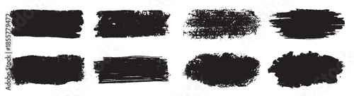 Paint Brush Stroke Grunge Texture Collection