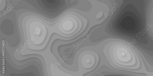 Abstract black and gray papercut luxury diamond creative technology background. vector natural shadow papercut web topography map spiral line origami wave business texture.