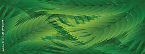 palm leaf liana background
