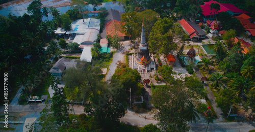 Fotografie Wat Mae Chao Yu Hua, Chian Yai District, Nakhon Si Thammarat, Thailand