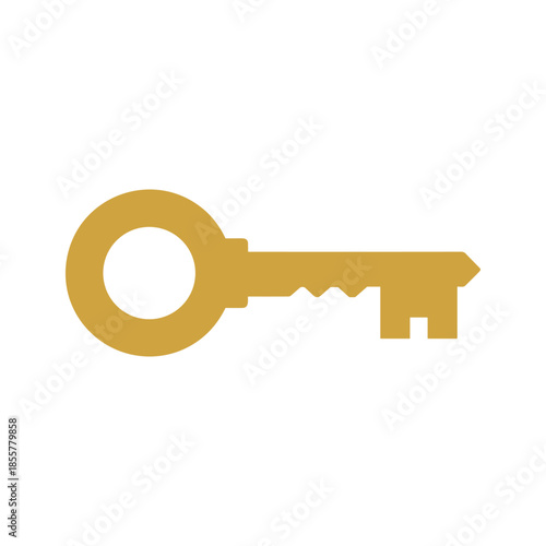 Golden Key Icon