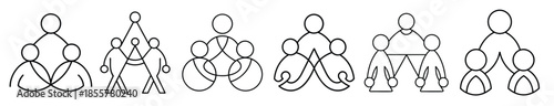 people in a circle with hands and arms 