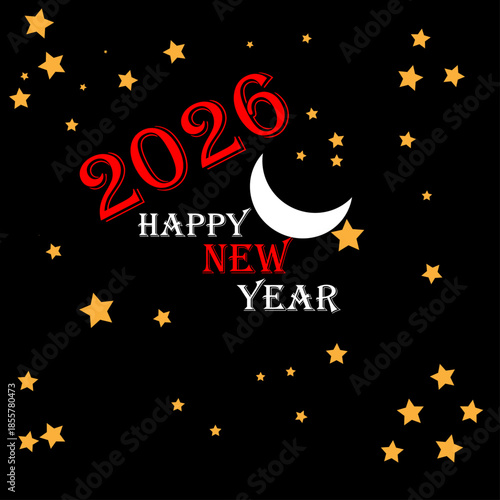 2026 new year wish design