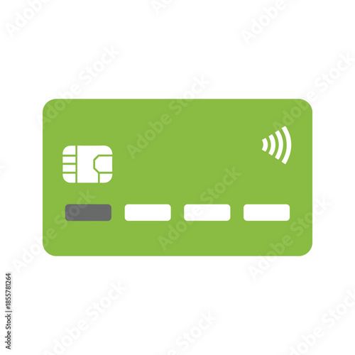 Green Credit Card Icon