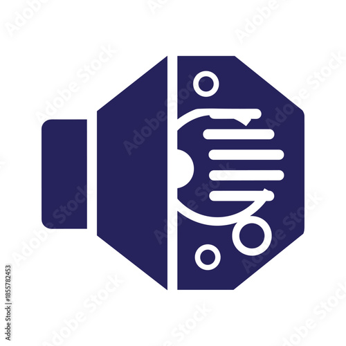 Microchip Icon Vector Illustration