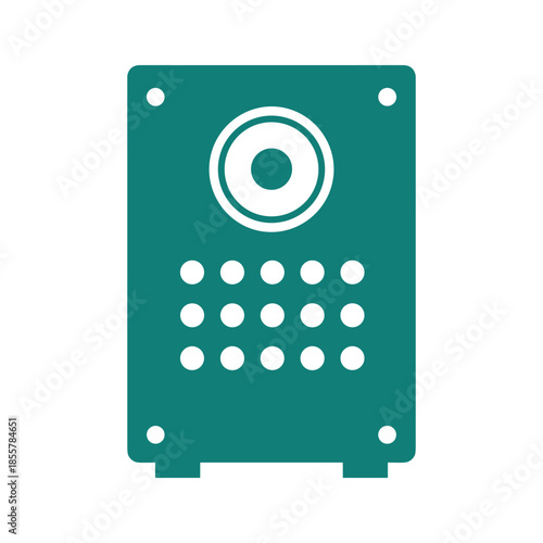 Intercom System Icon Vector Illustration