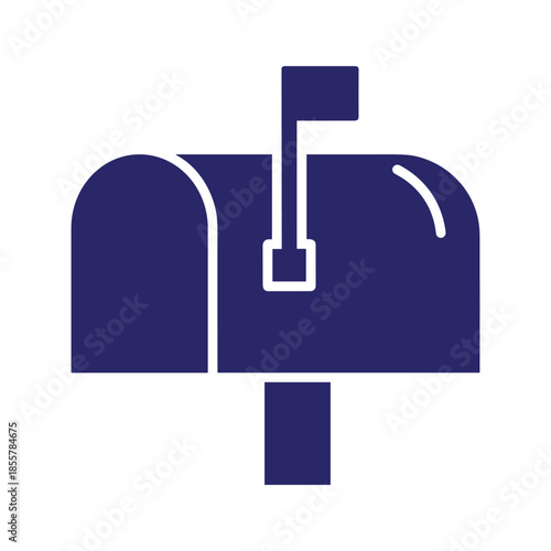Mailbox Icon Vector Illustration