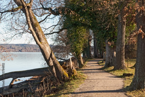 Uferweg am Starnberger See (Bayern)