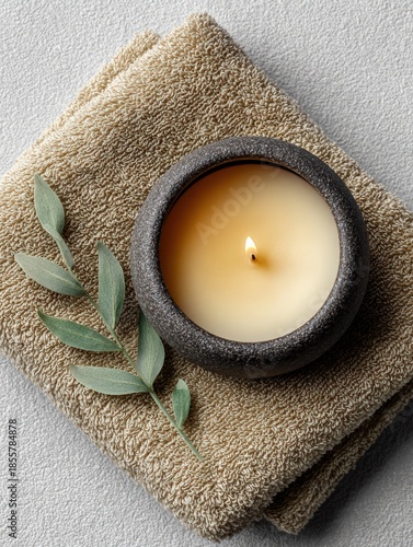 Natural Wax Candle Graphic Resources for Creative Projects