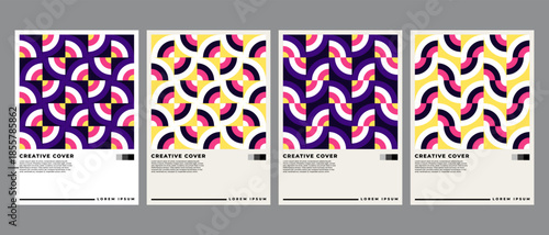 Modern gradient shapes composition. Creative Geometric Background Pattern. Geometric Brochure Template. Abstract Background Design. Business Presentation. Banner. Poster. Report. Flyer. Magazine. Jour