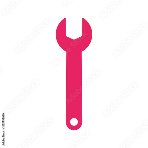 Pink Wrench Icon